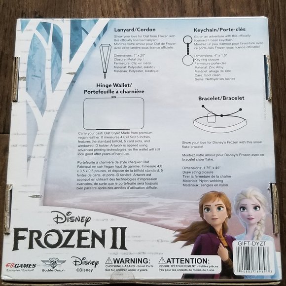 Frozen 2 gift set - wallet and more - Picture 2 of 3